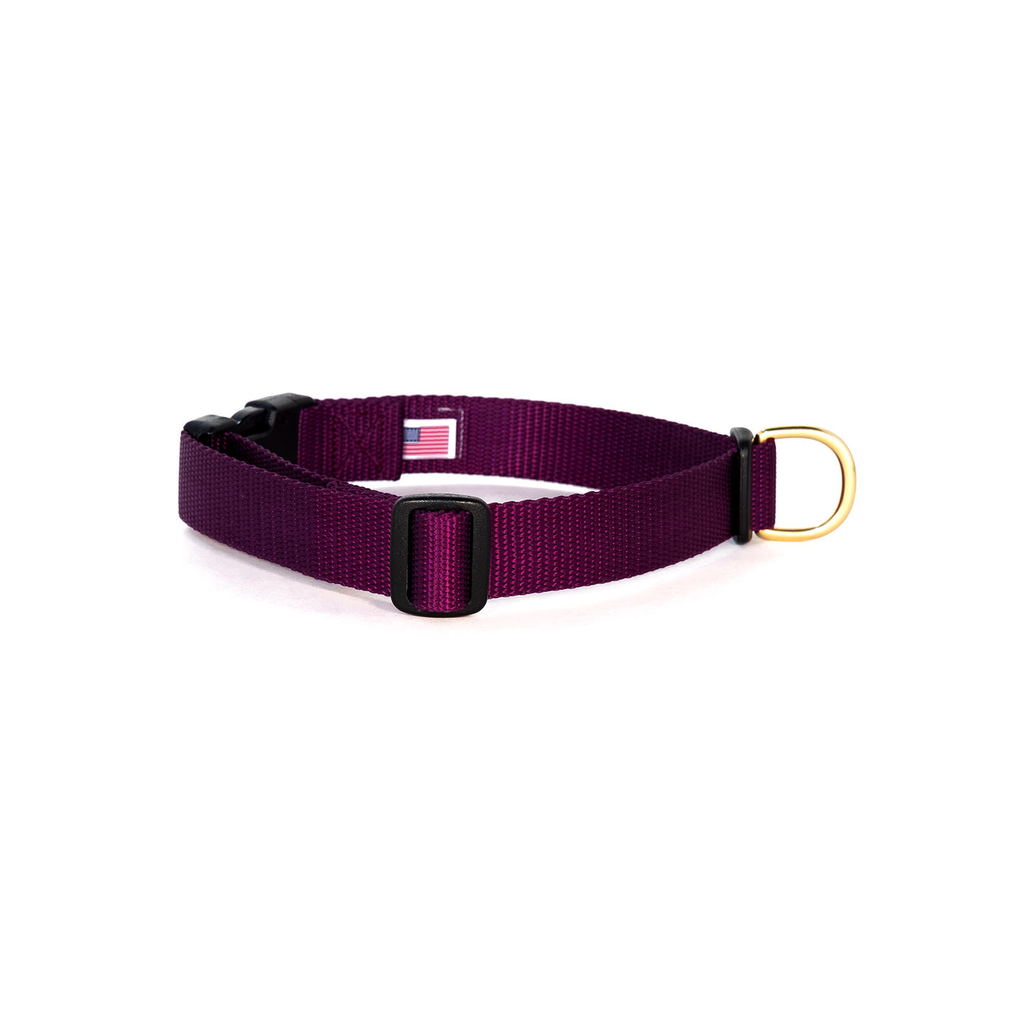 Dog+Bone Adjustable Snap Collar Purple
